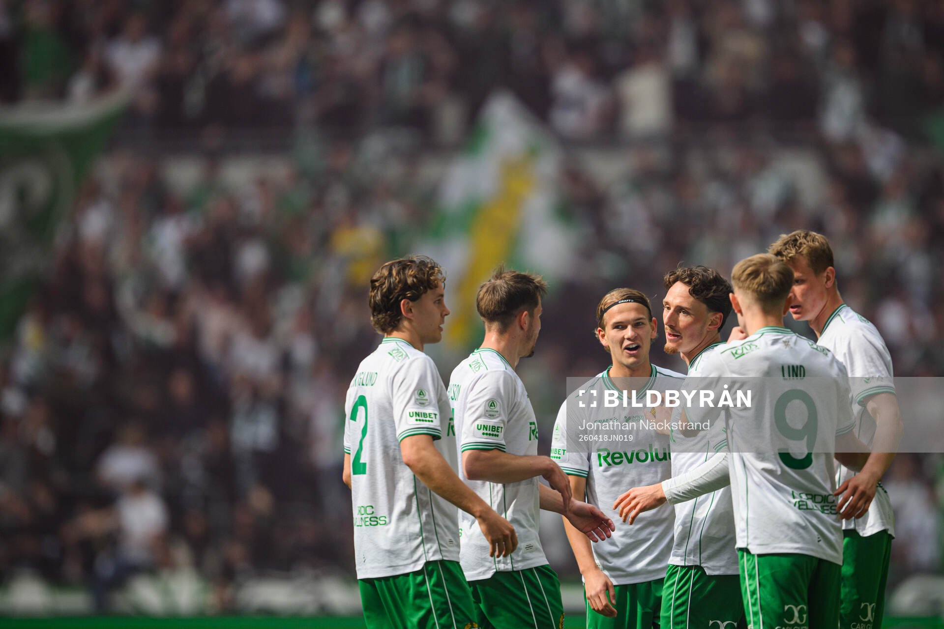 Hammarbys Noah Persson jublar