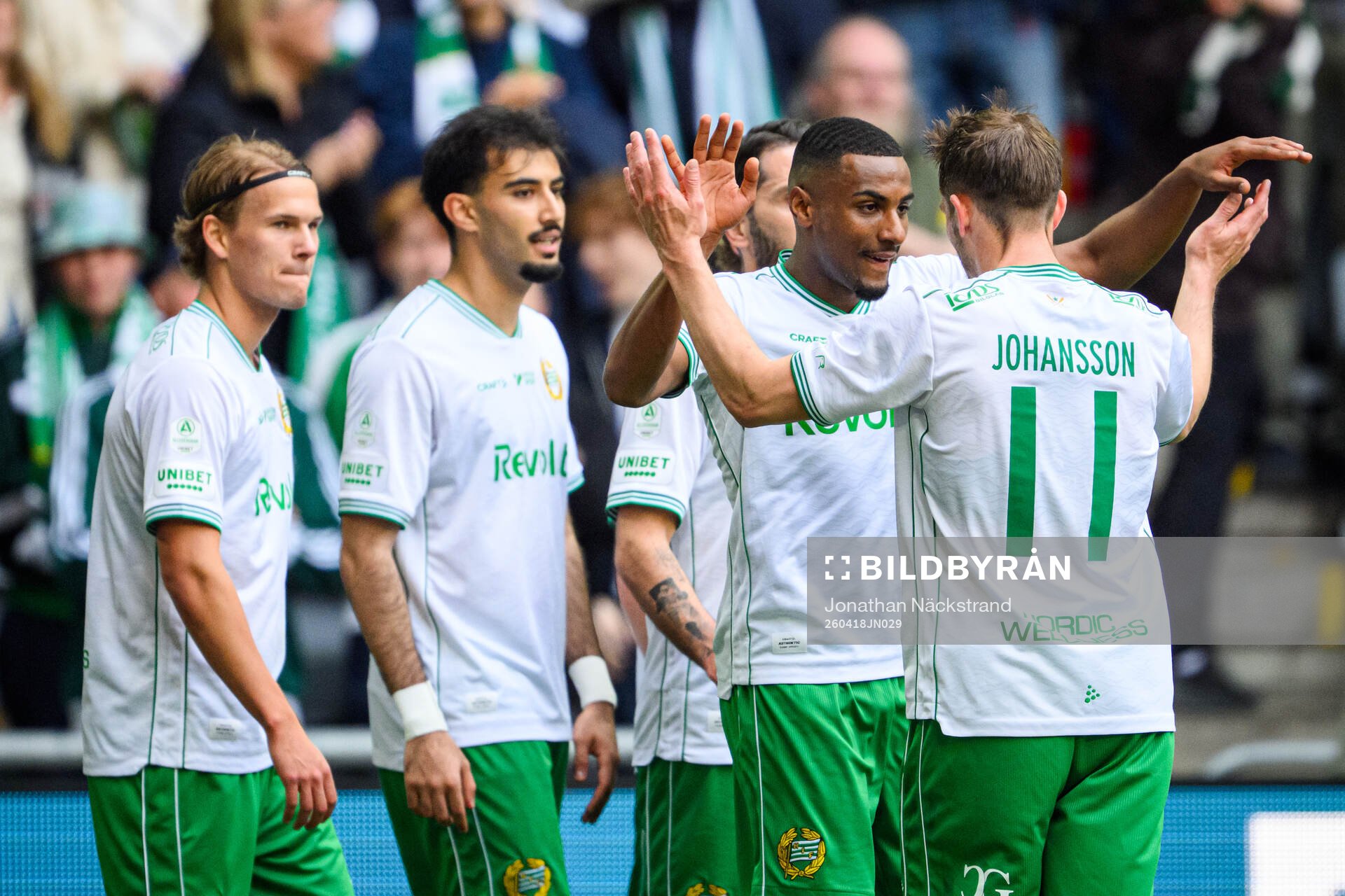 Hammarbys Paulos Abraham jublar
