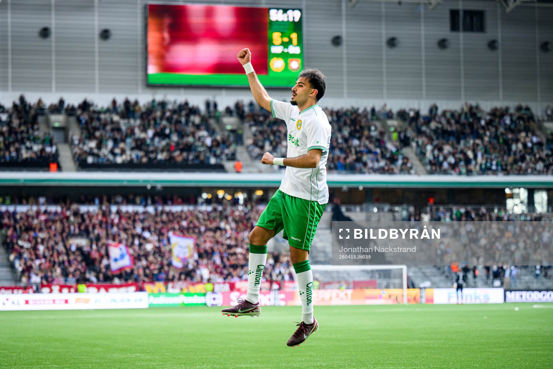 Hammarbys Montader Madjed jublar