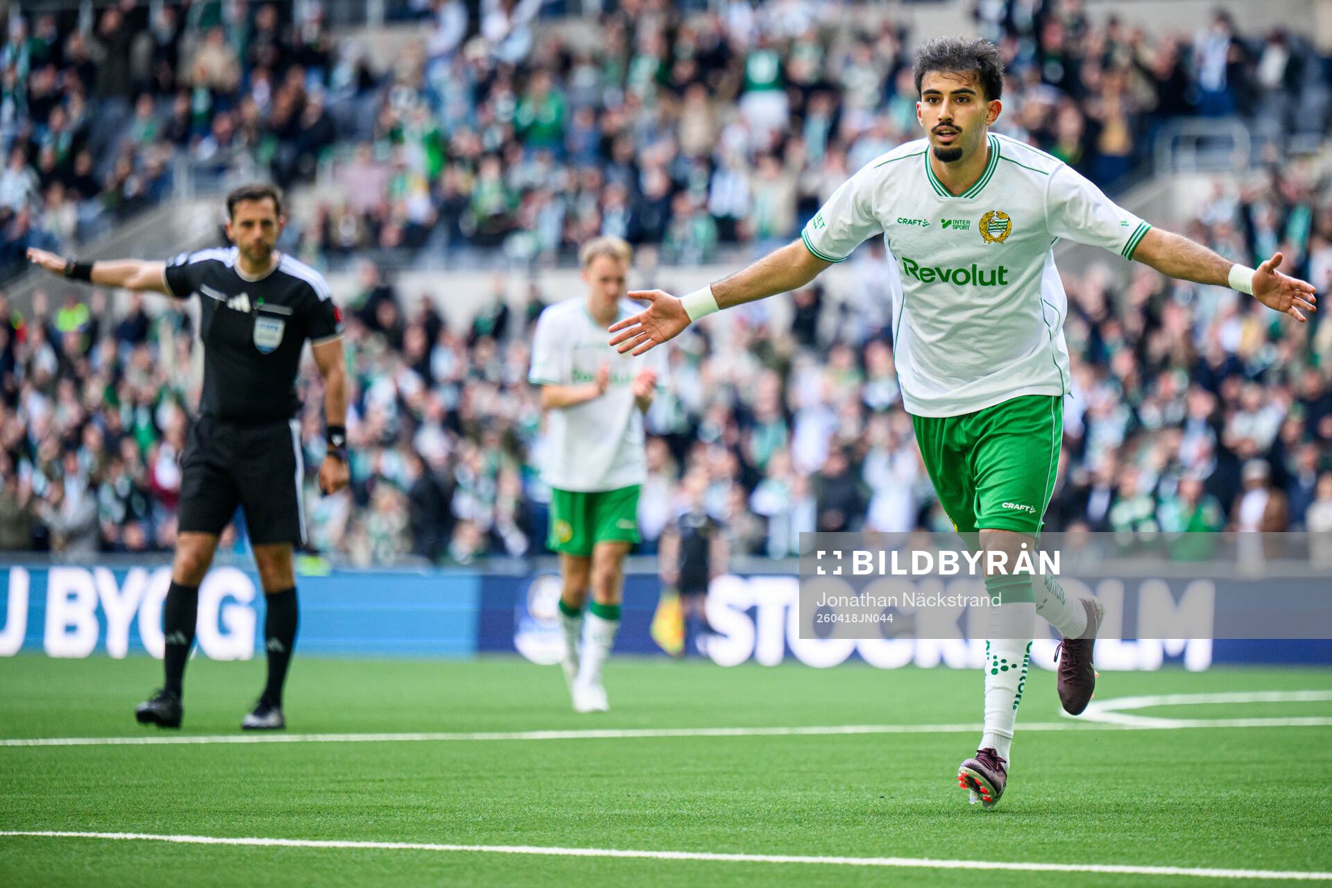 Hammarbys Montader Madjed jublar