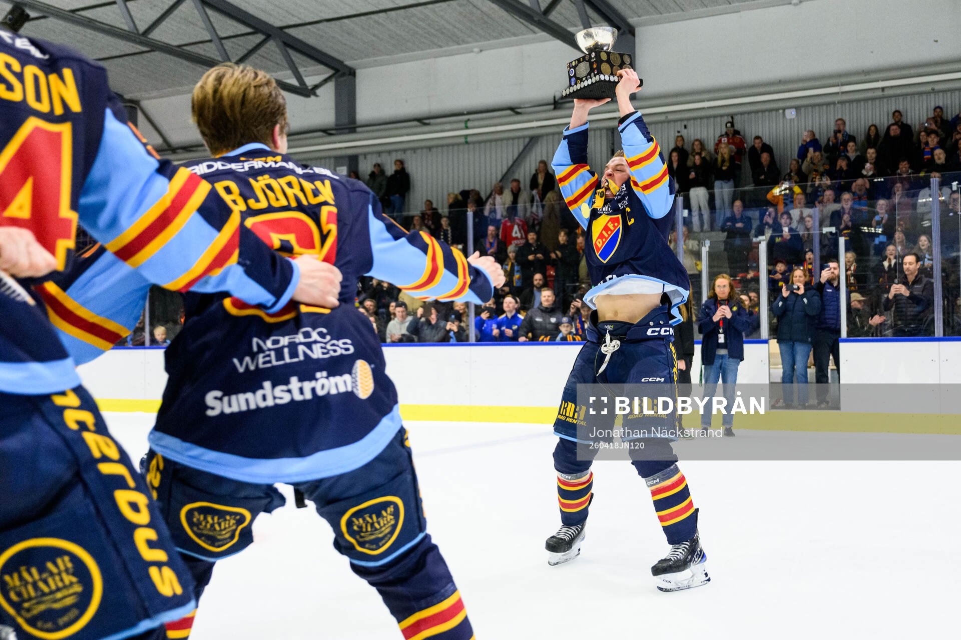 Djurgårdens Fred Nord jublar