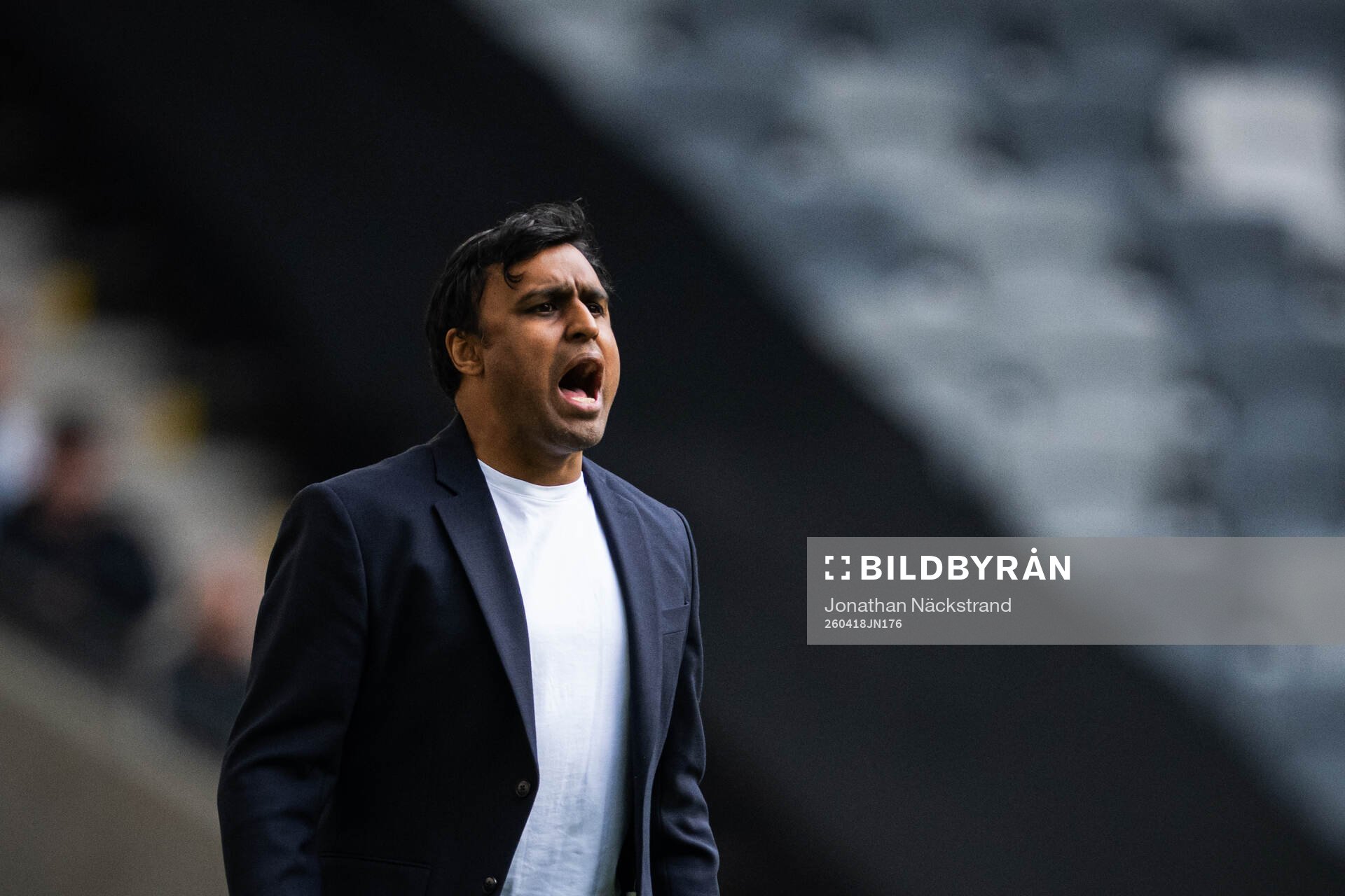 Hammarbys tränare Kalle Karlsson