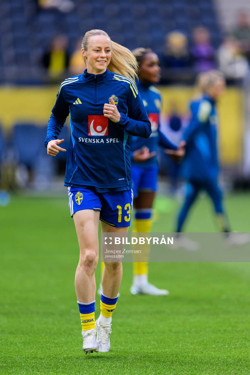 Amanda Ilestedt of Sweden