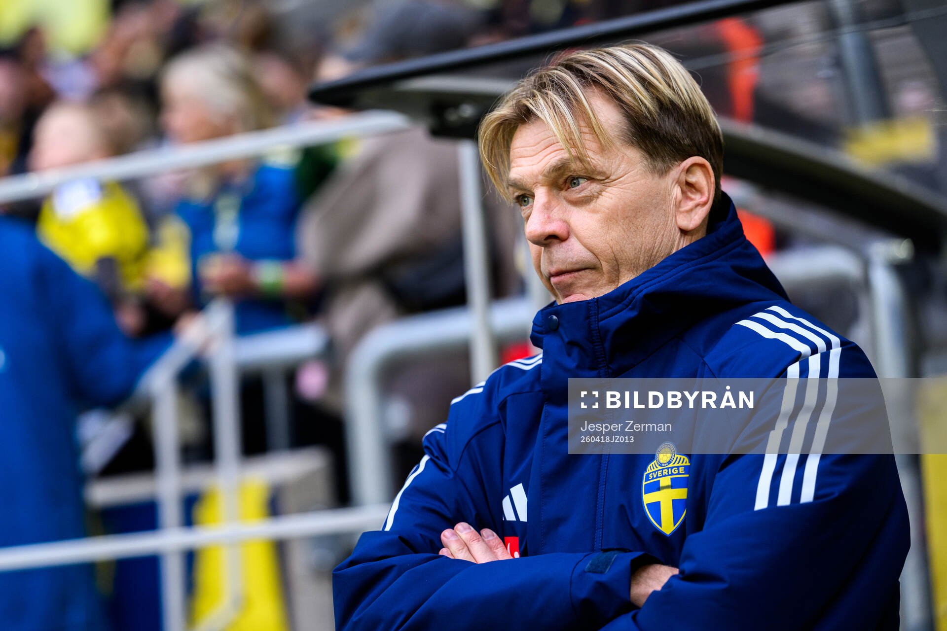 Head coach Tony Gustavsson of Sweden