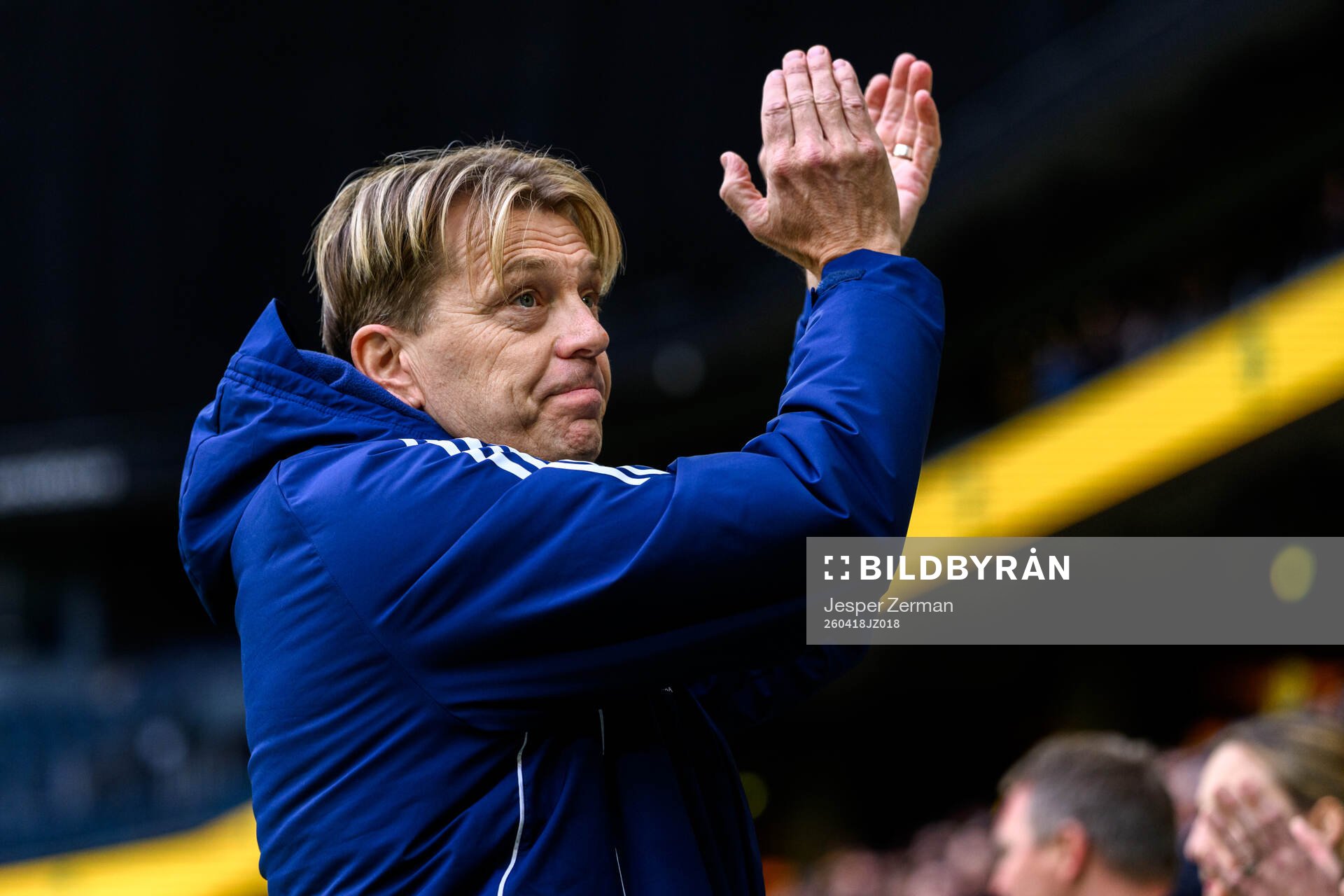 Head coach Tony Gustavsson of Sweden