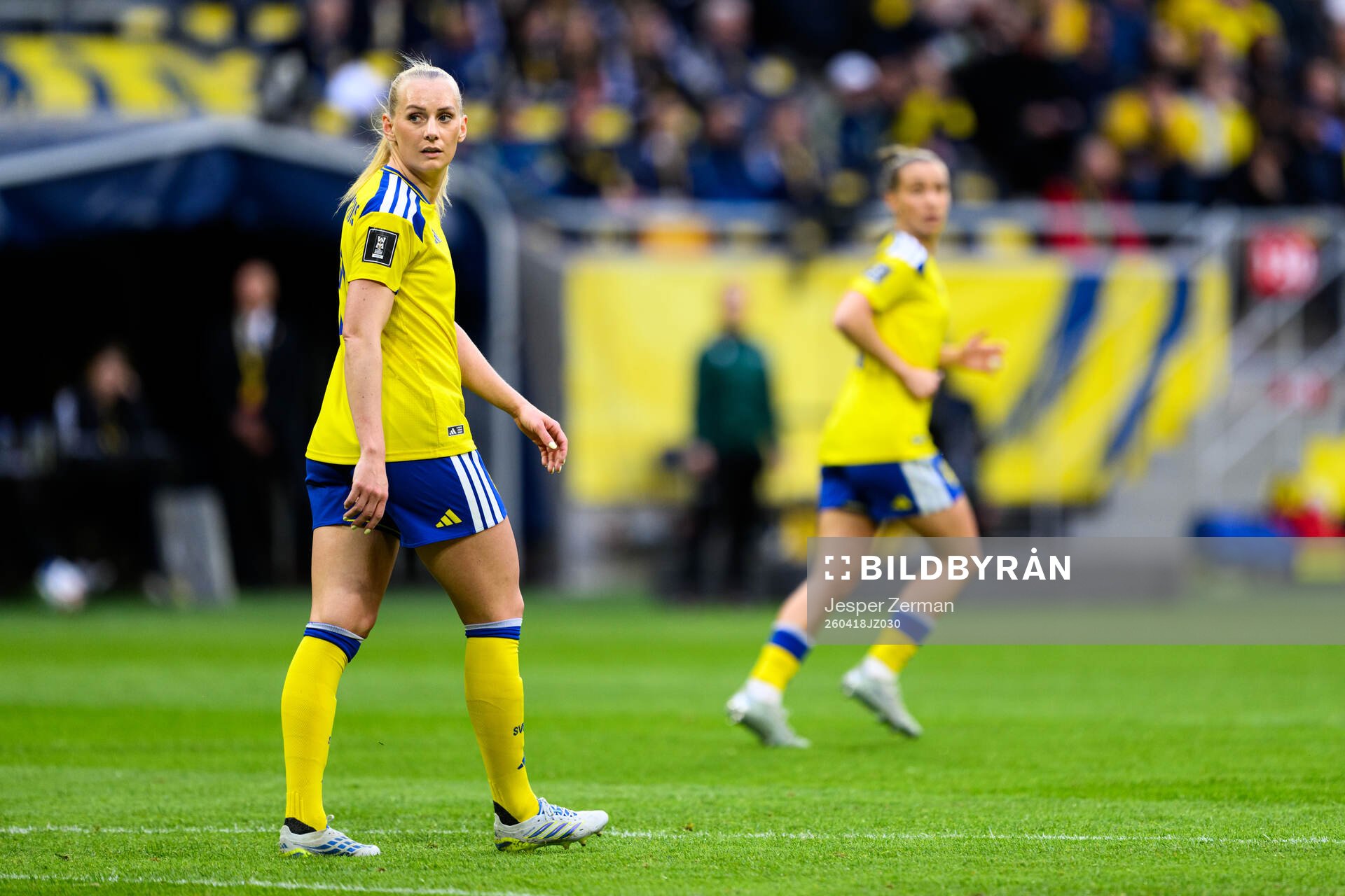Stina Blackstenius of Sweden
