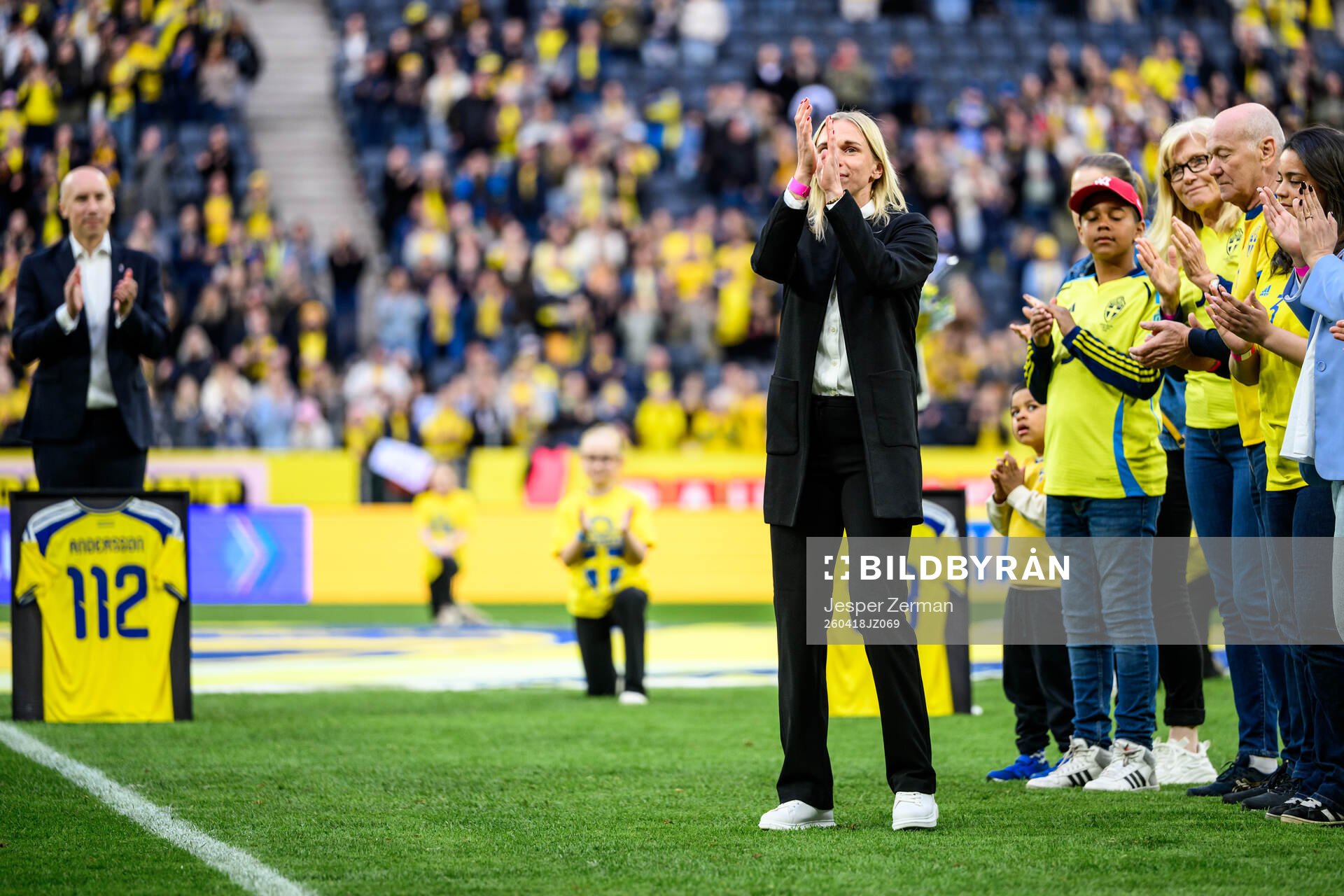 Former player of Sweden Jonna Andersson