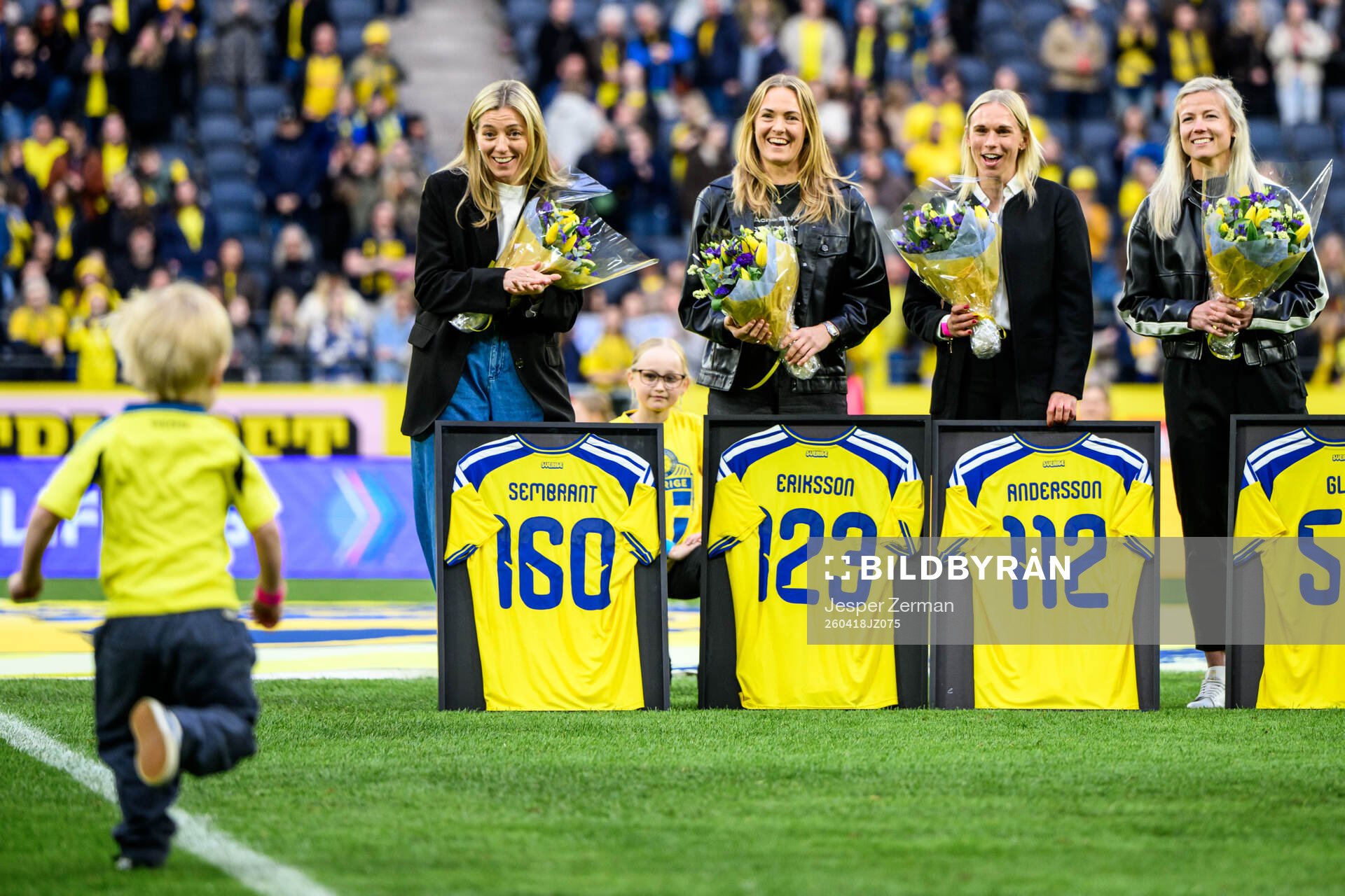 Former players of Sweden Linda Sembrant, Magdalena