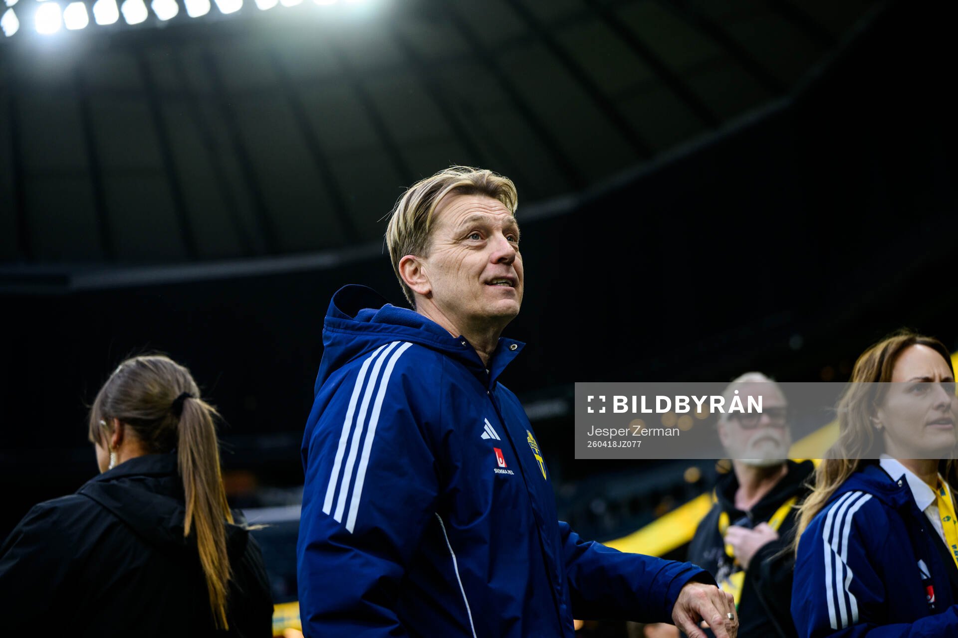 Head coach Tony Gustavsson of Sweden