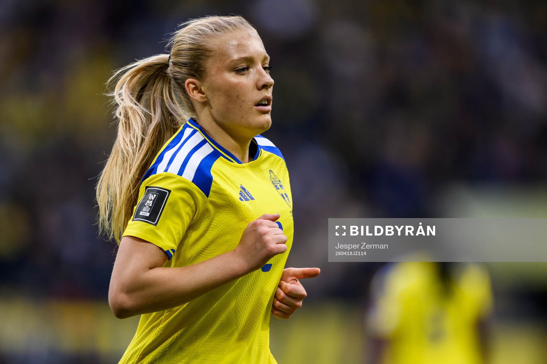 Smilla Holmberg of Sweden