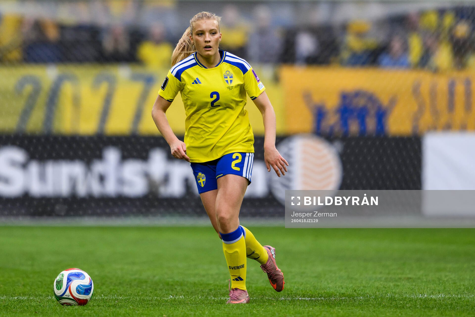 Smilla Holmberg of Sweden