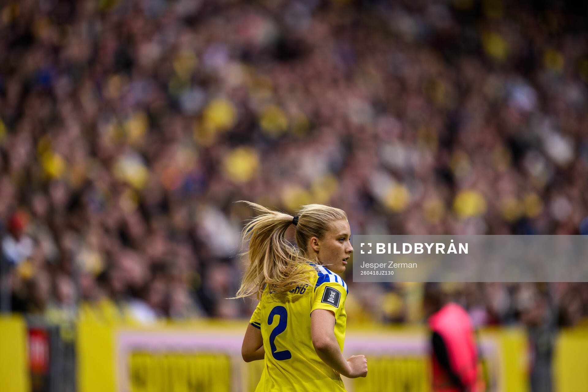 Smilla Holmberg of Sweden
