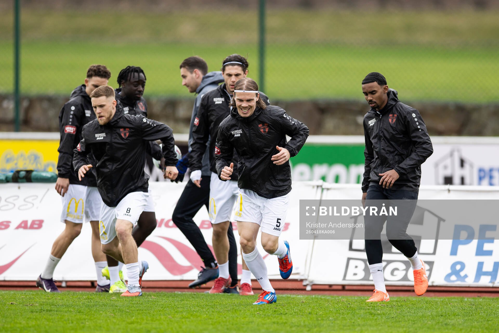 Nordic United FCs Elias Andersson