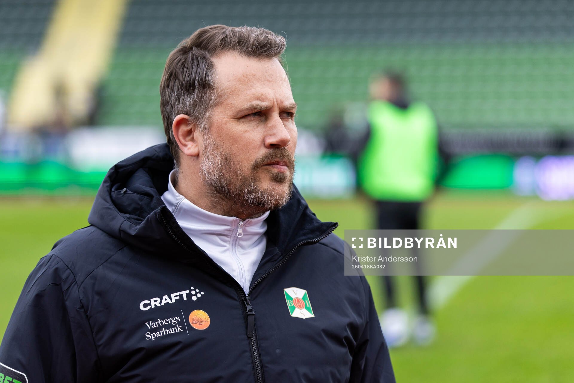 Varbergs assisterande tränare Tobias Hysén