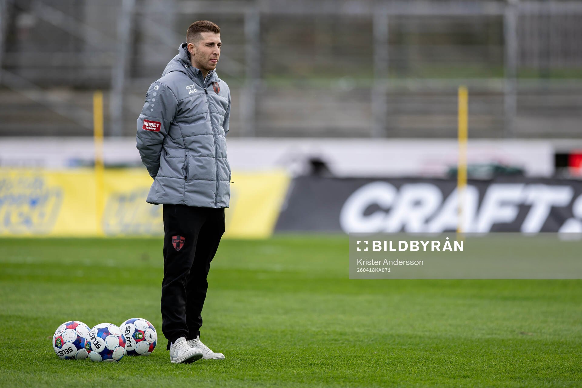 Nordic United FCs tränare Steven Younan