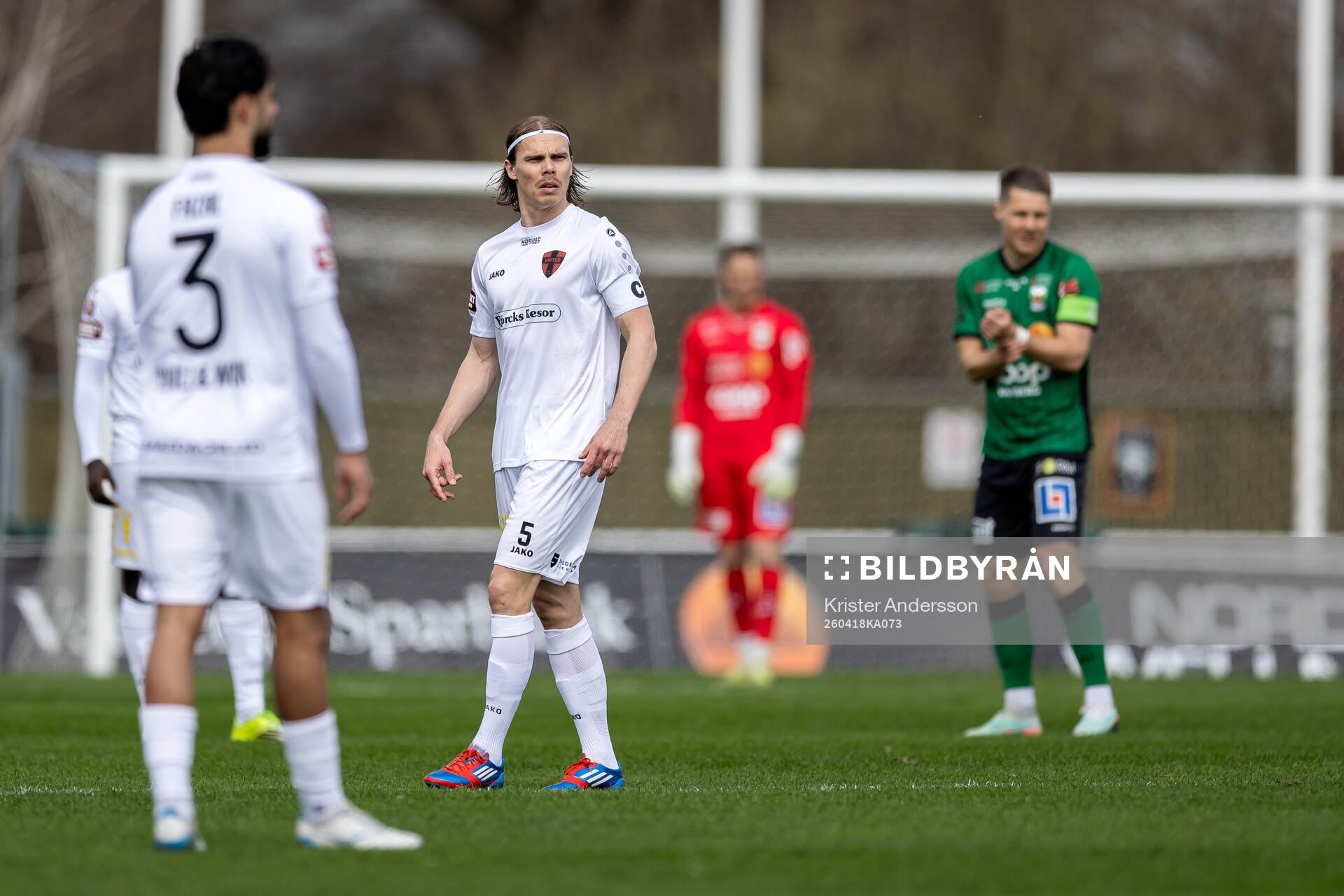 Nordic United FCs Elias Andersson  fotbollsmatchen i