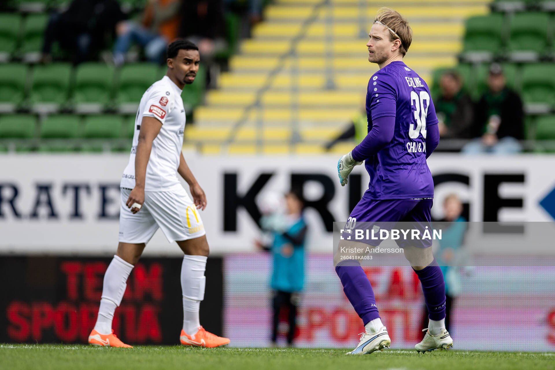 Nordic United FCs målvakt William Eskelinen