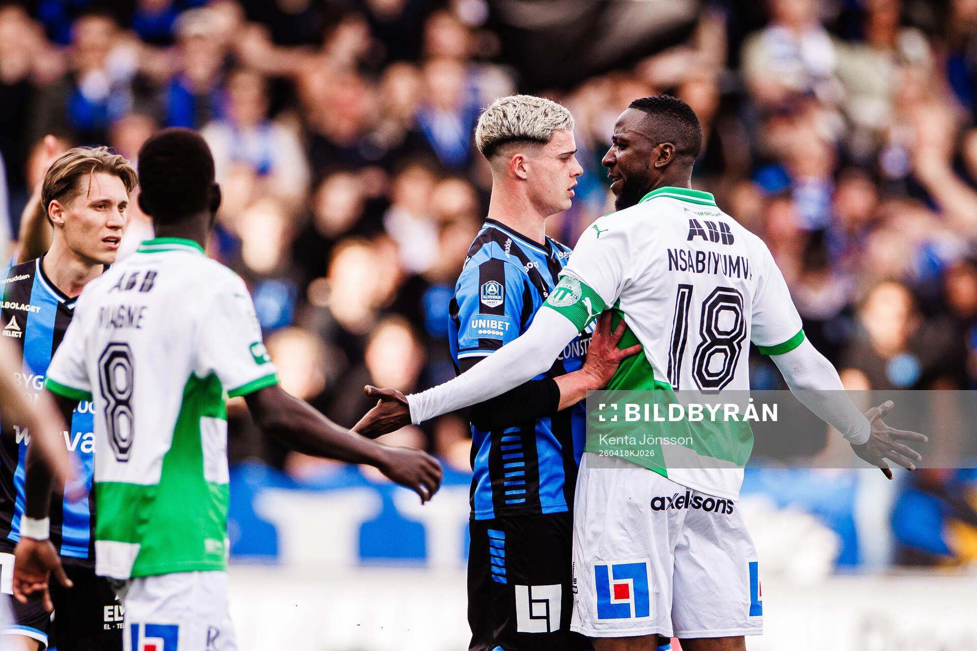 Sirius Robbie Ure och Västerås Frederic Nsabiyumva