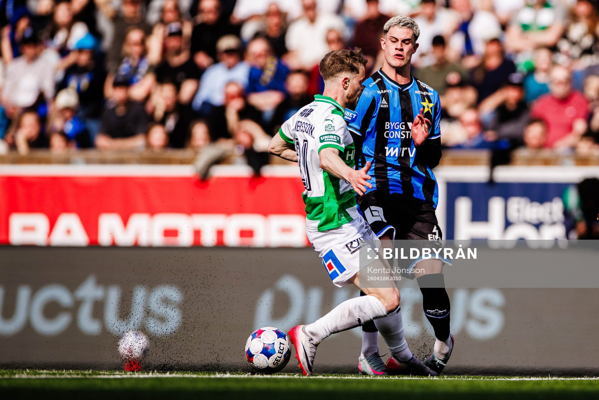 Sirius Robbie Ure och Västerås Victor Wernersson