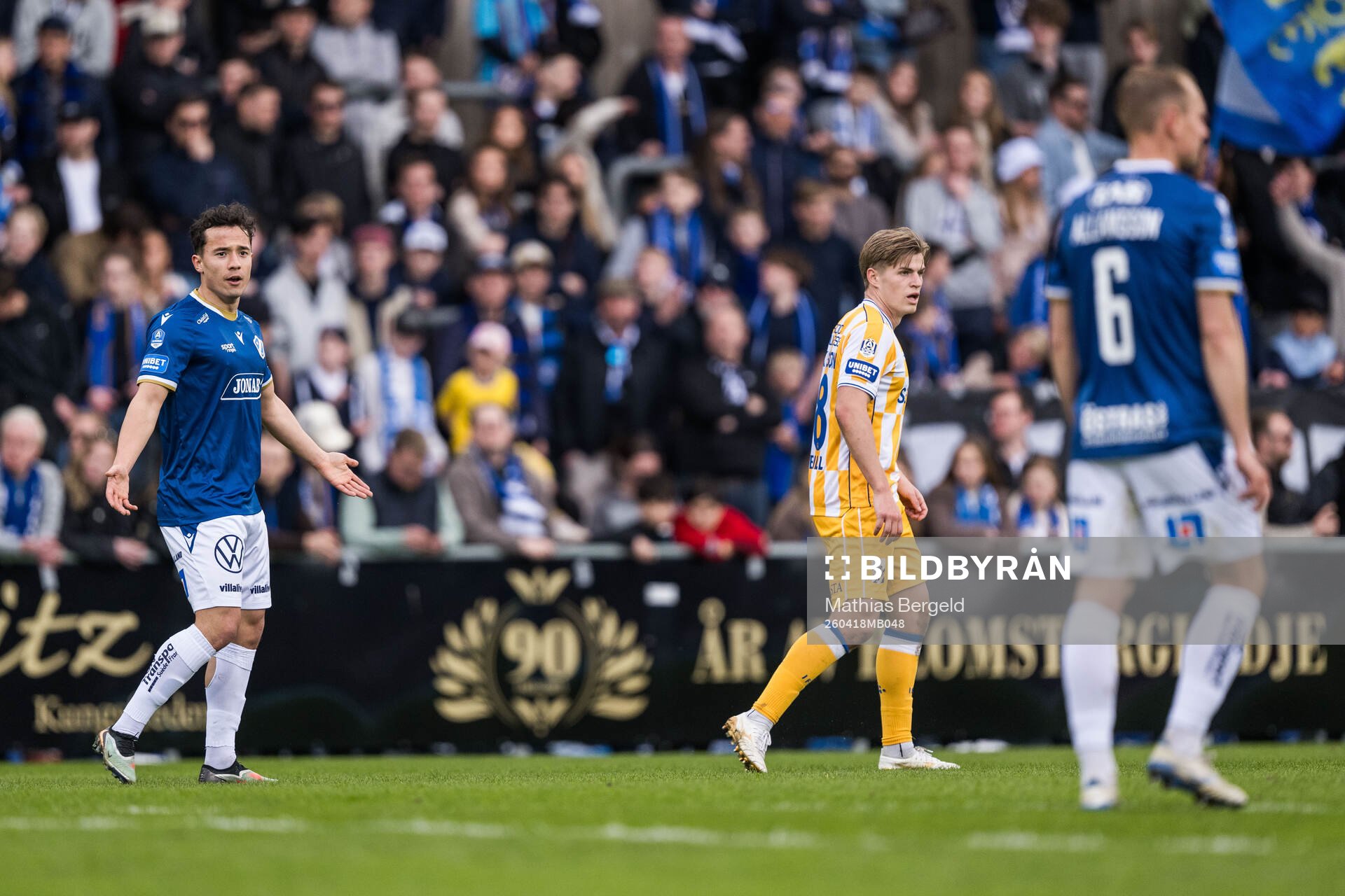 Halmstads Hussein Carneil och IFK Göteborgs Felix Eriksson