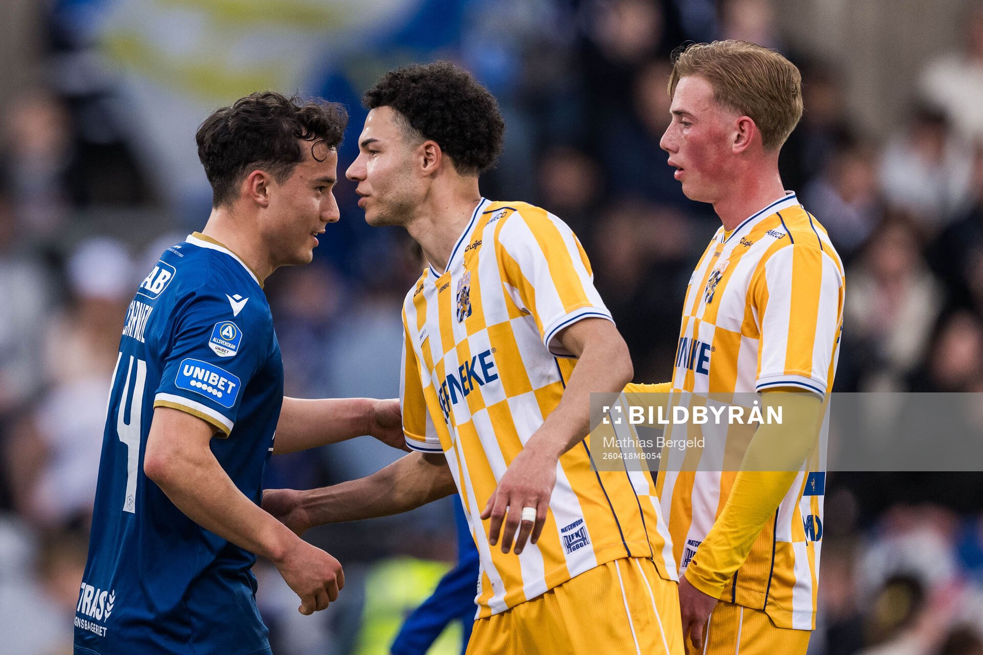 Halmstads Hussein Carneil och IFK Göteborgs Alexander