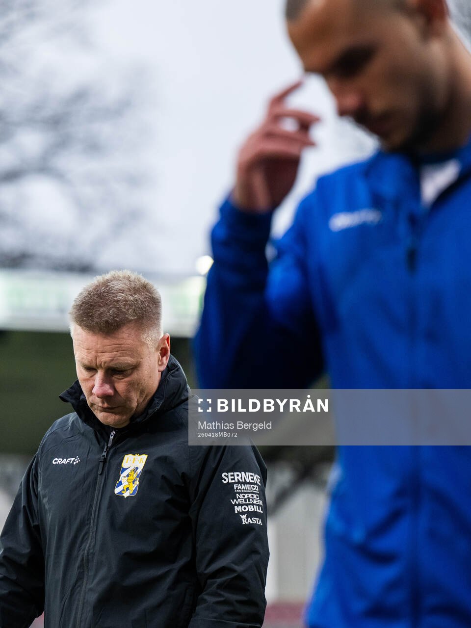 IFK Göteborgs tränare Stefan Billborn deppar