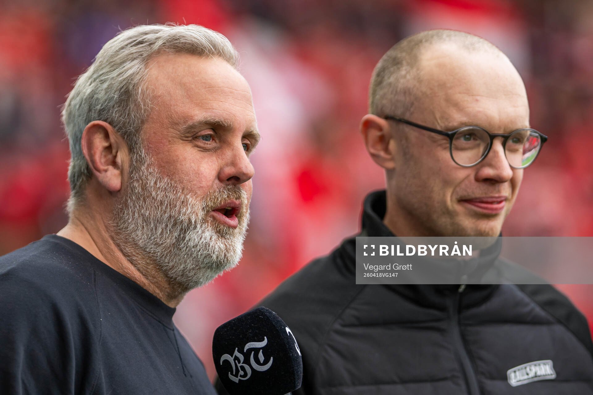 Knut Høibraaten and Mads Bøyum, of the Bergens Tidende