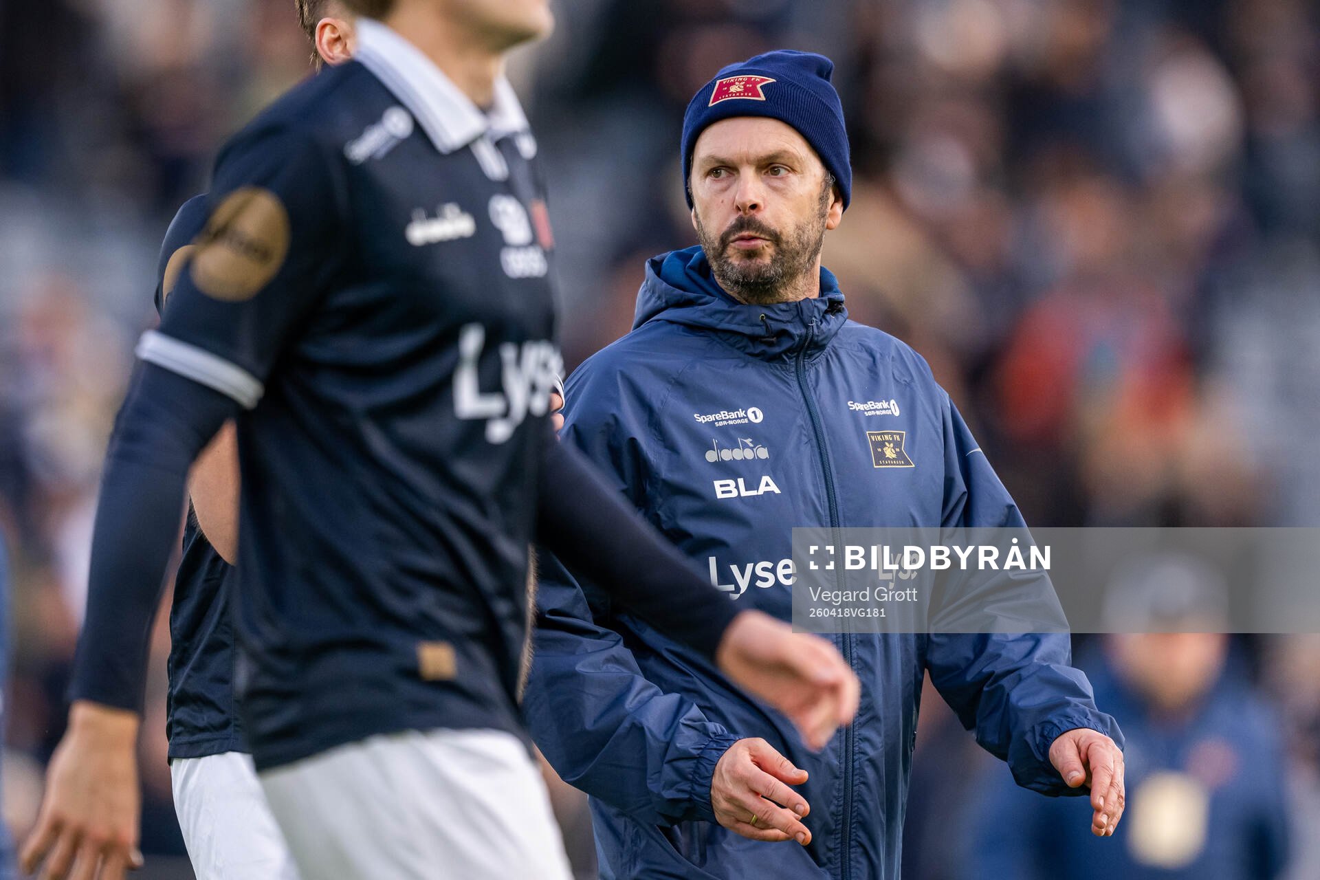 Head coach Bjarte Lunde Aarsheim of Viking