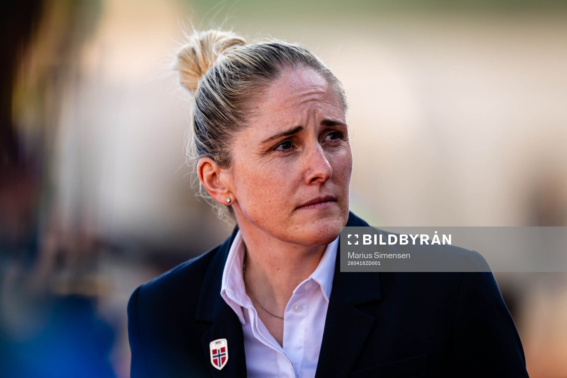 Head coach Gemma Grainger of Norway
