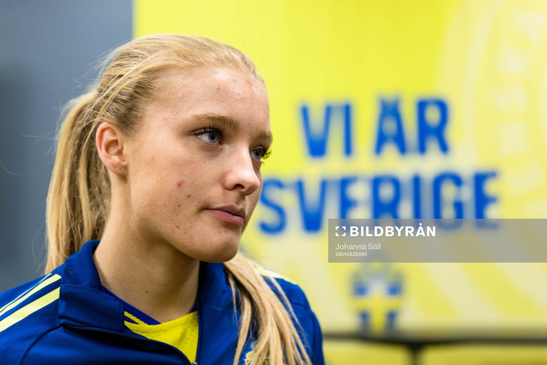 Smilla Holmberg of Sweden