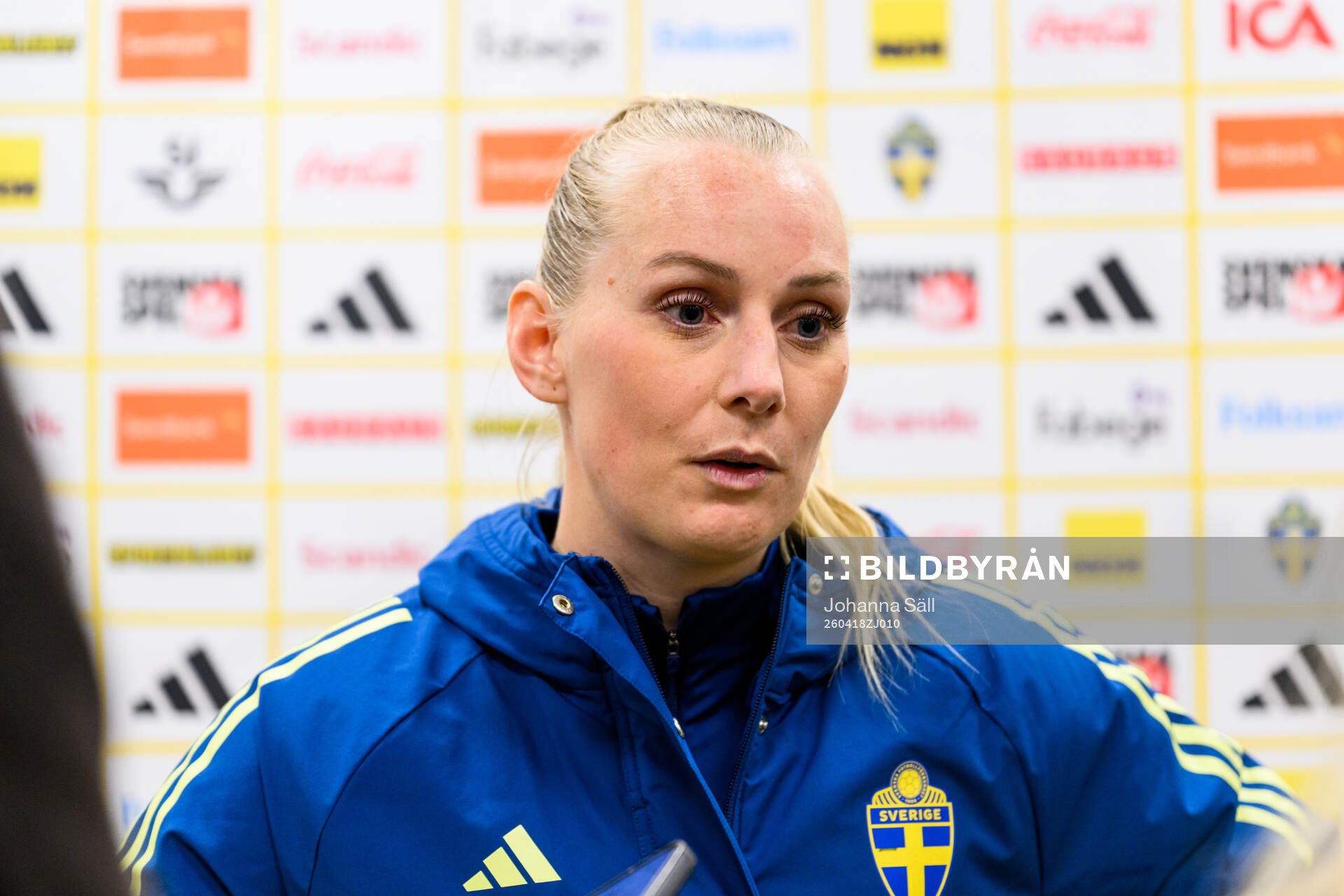 Stina Blackstenius of Sweden
