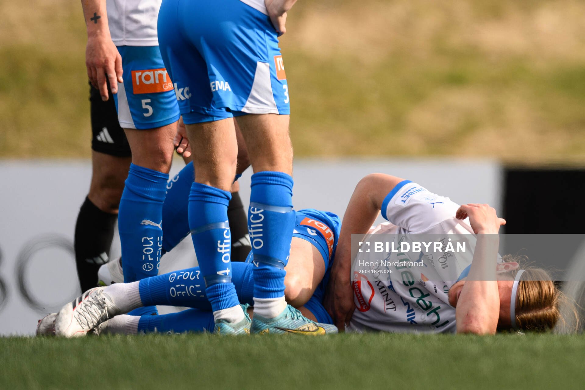 IFK Värnamos Hugo Andersson har ont