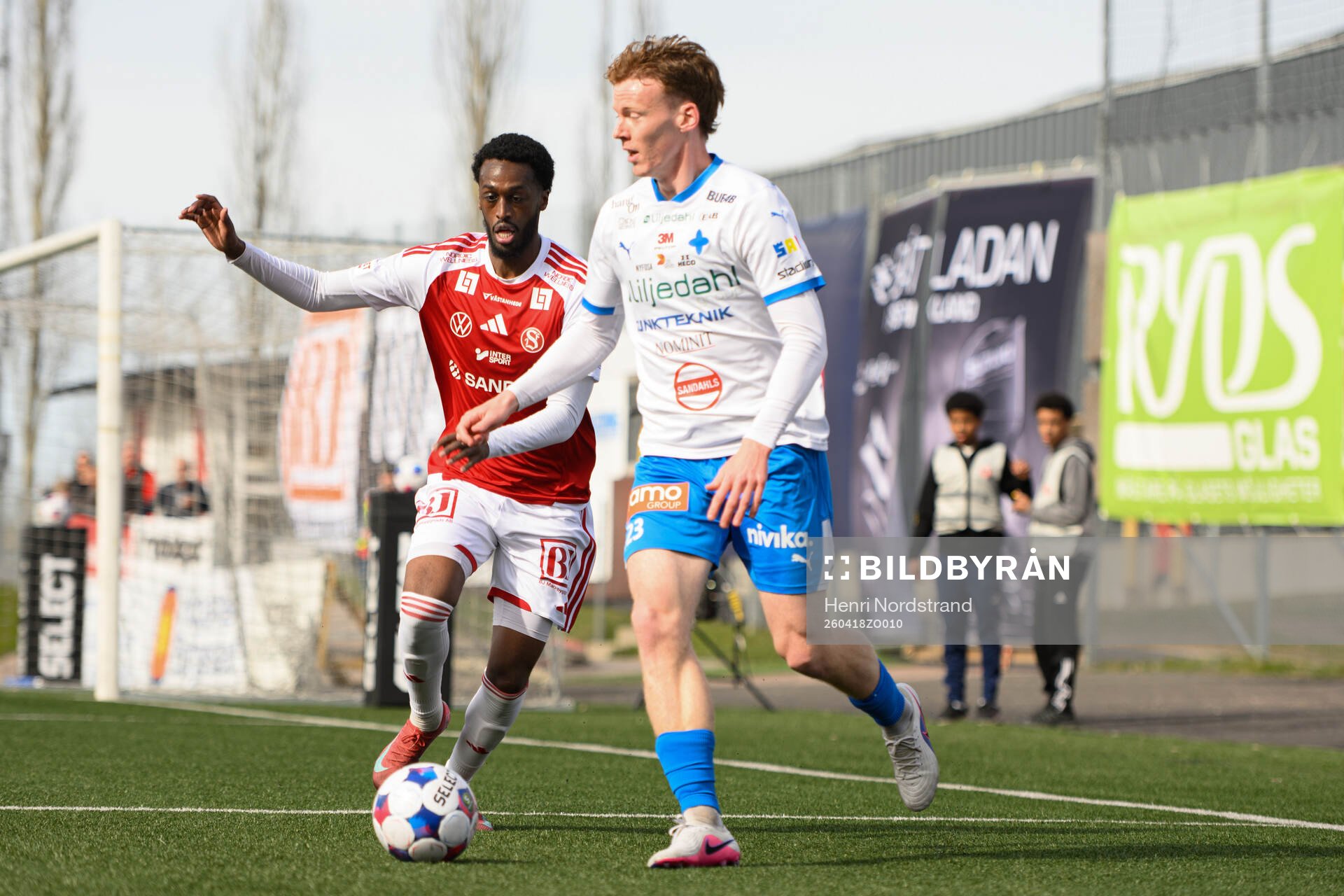 Sandvikens IFs Mohammed Mahammed och Värnamos Logi Hrafn