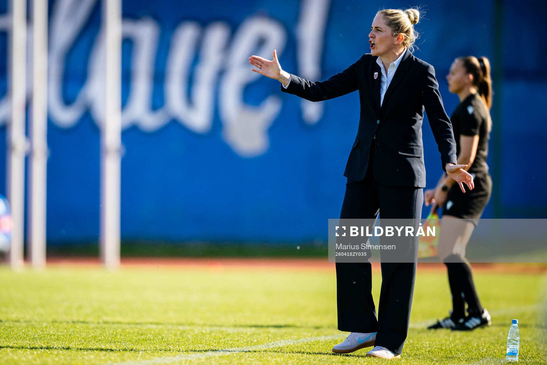 Head coach Gemma Grainger of Norway