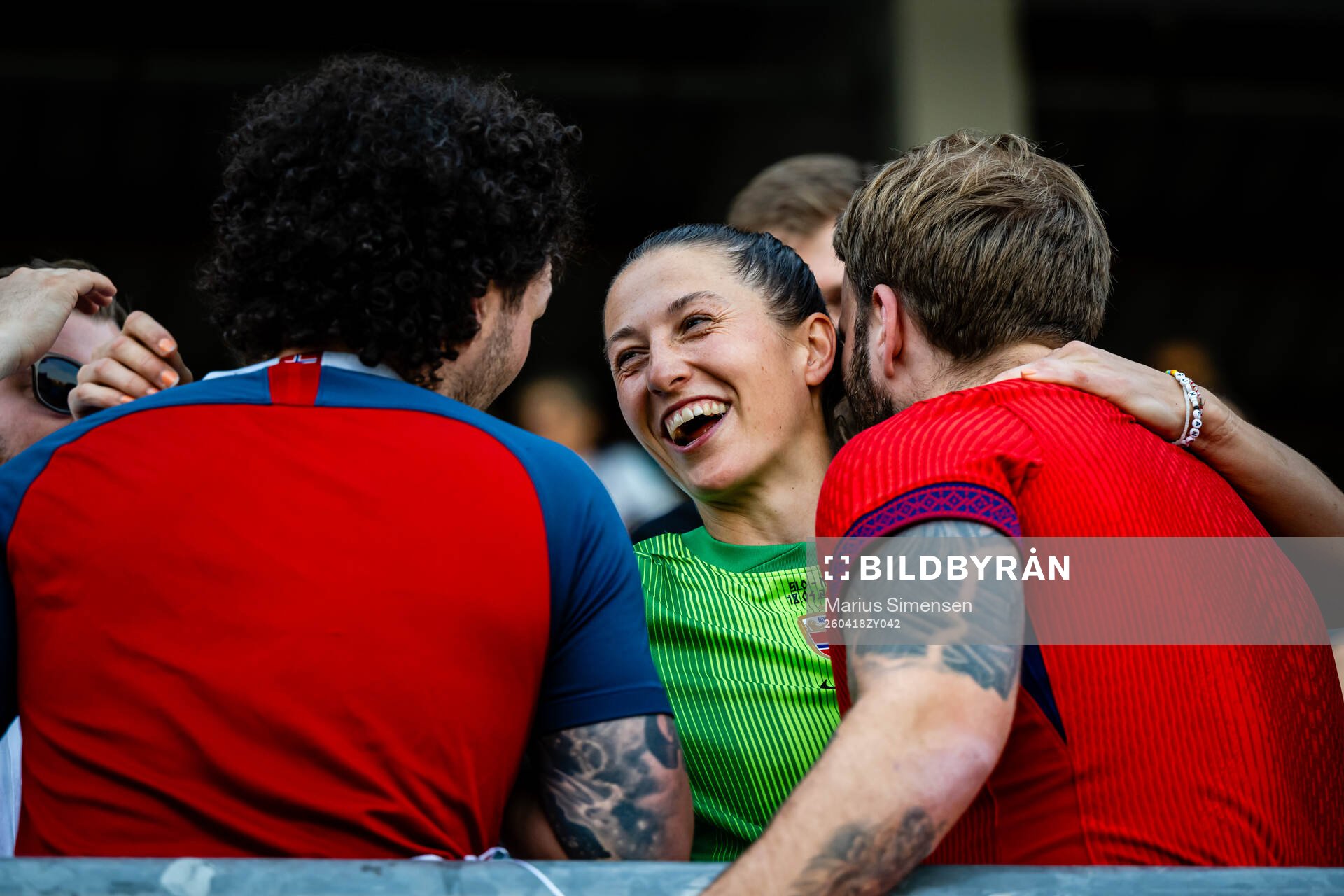 Goalkeeper Cecilie Fiskerstrand of Norway