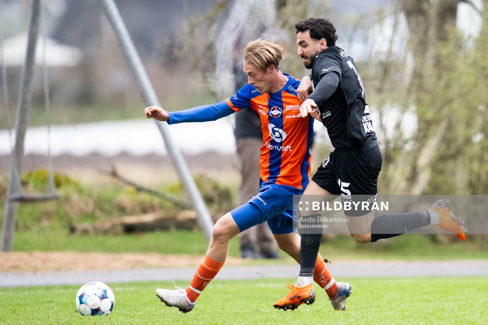 Vejbys David Nilsson och Högaborg BKs Mostafa Khalili