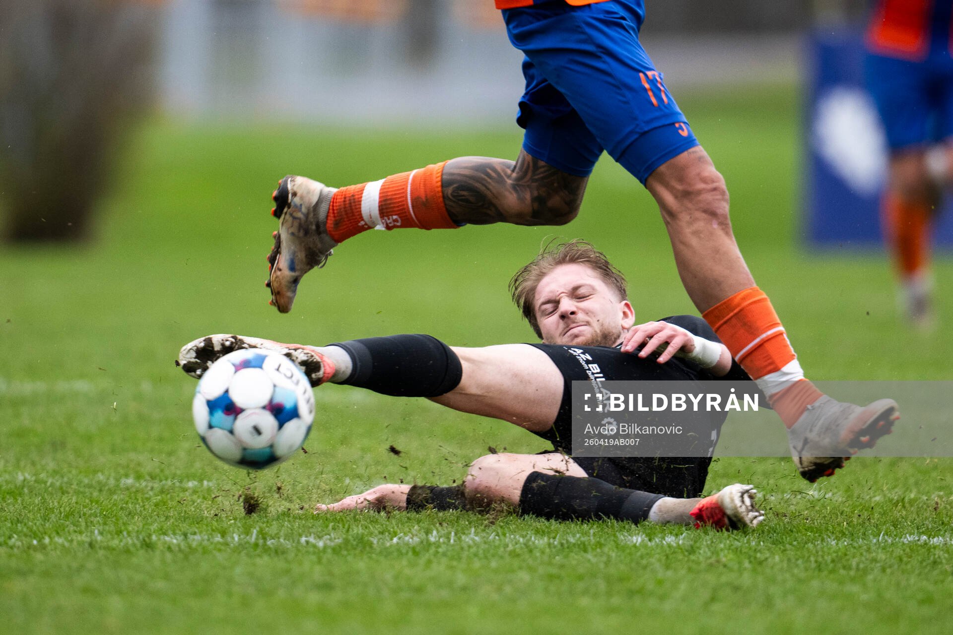 Vejbys Axel Andersson och Högaborg BKs Danijal Omanovic