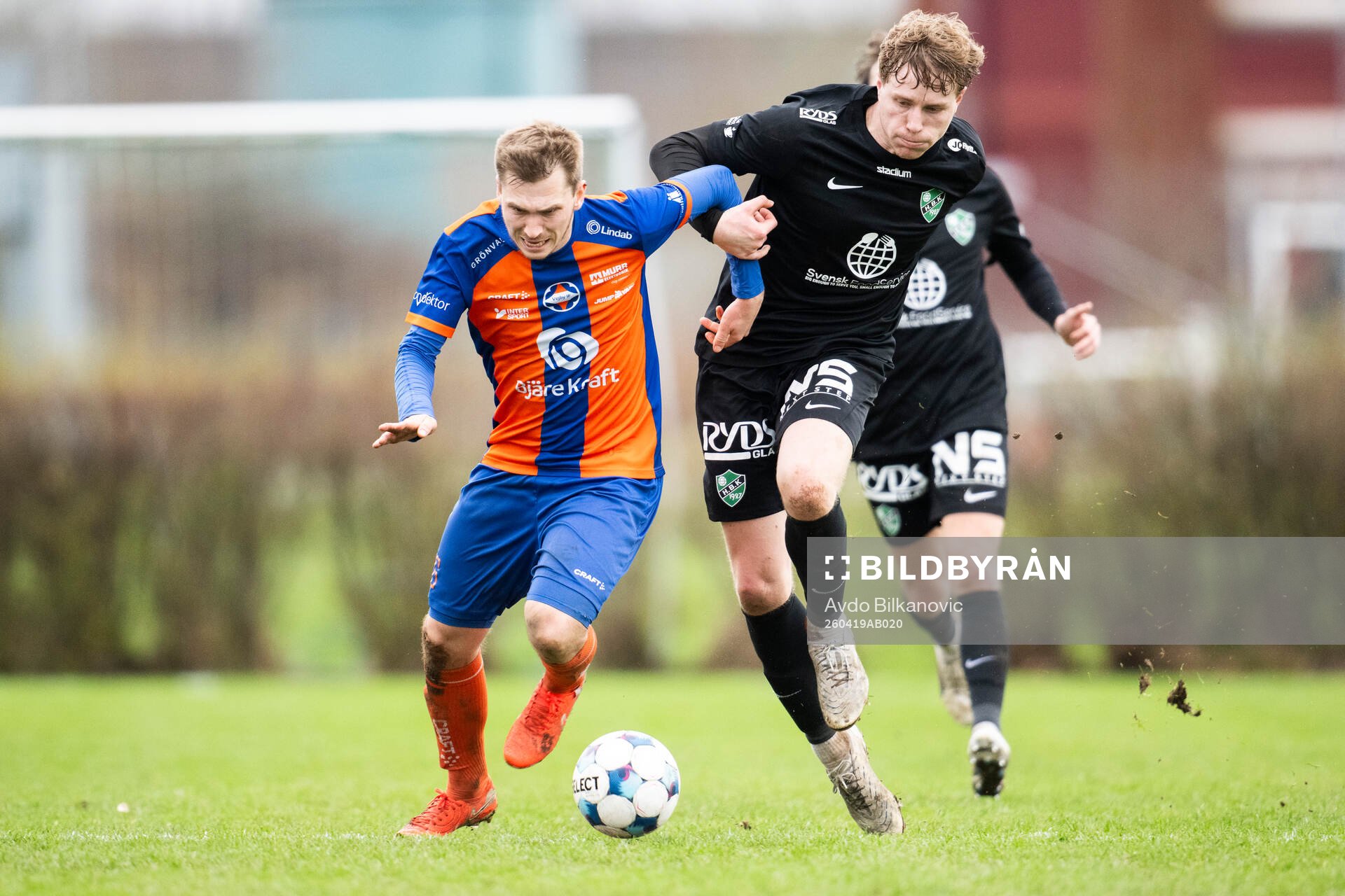 Vejbys Edvin Nilsson och Högaborg BKs Elliot Lundin