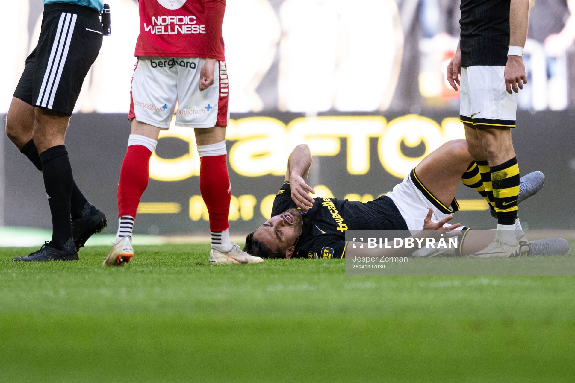 AIKs Sotirios Papagiannopoulos har ont