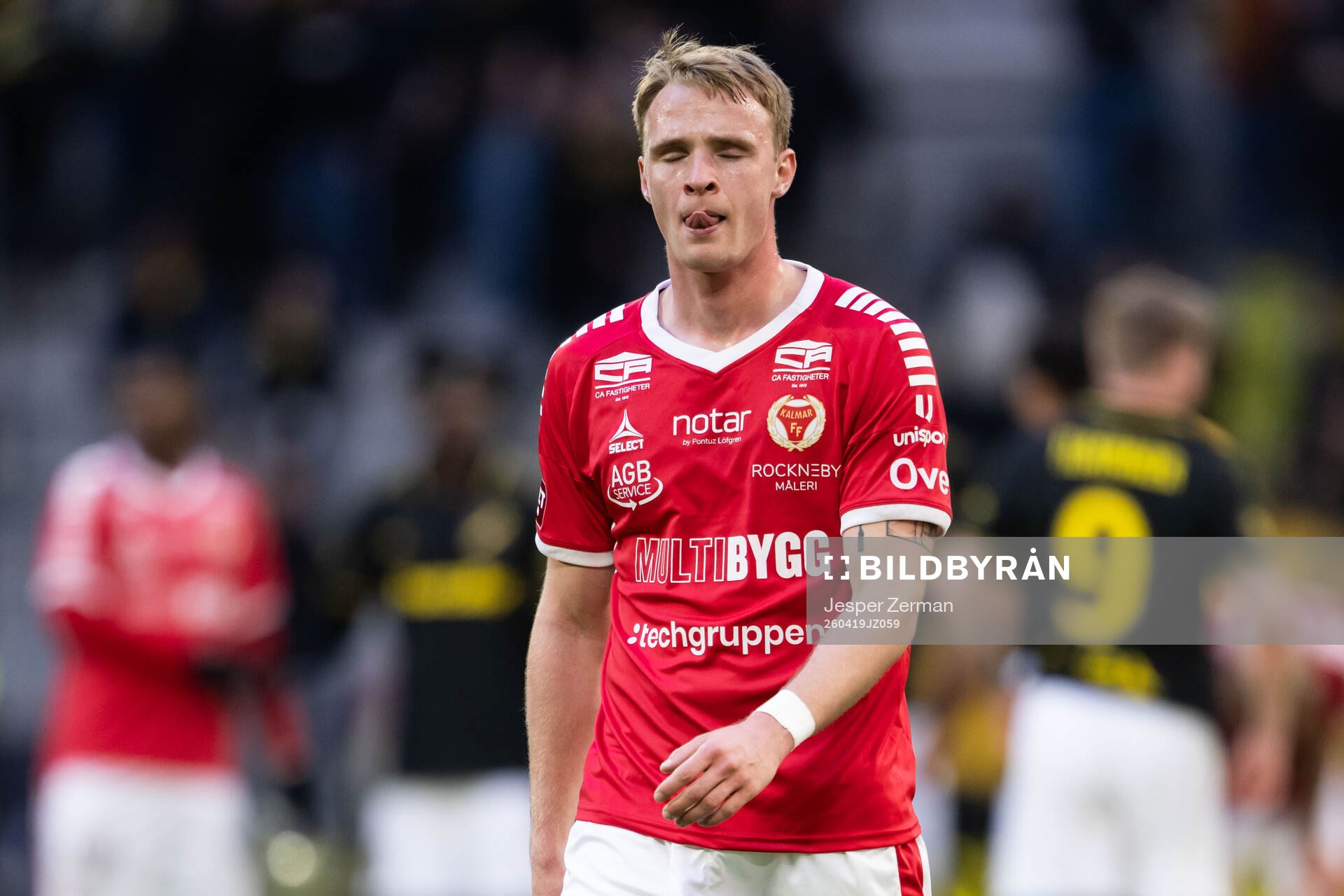Kalmars Sivert Engh Øverby deppar