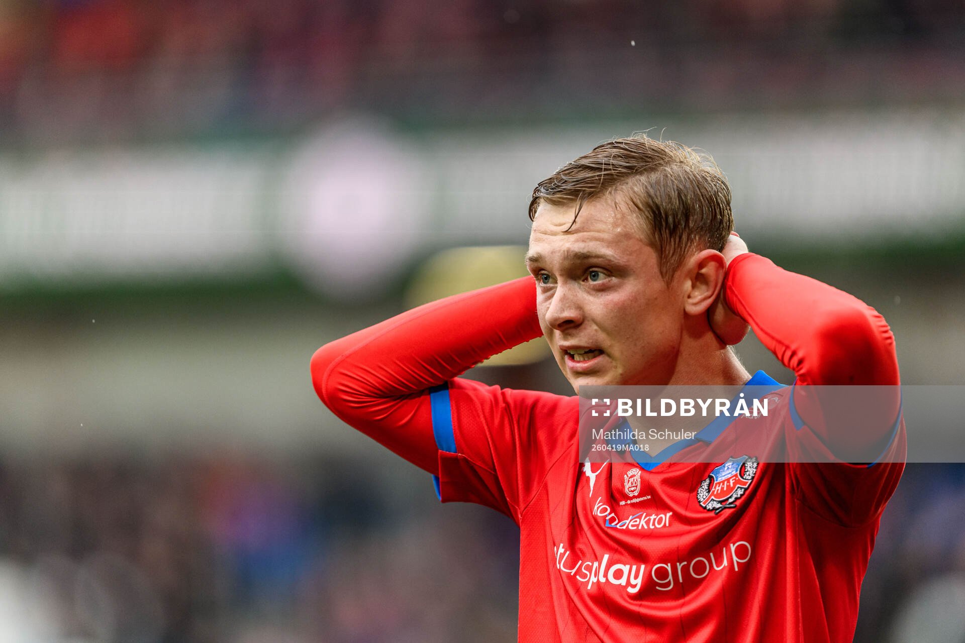 Helsingborgs Jonathan Hasselqvist deppar