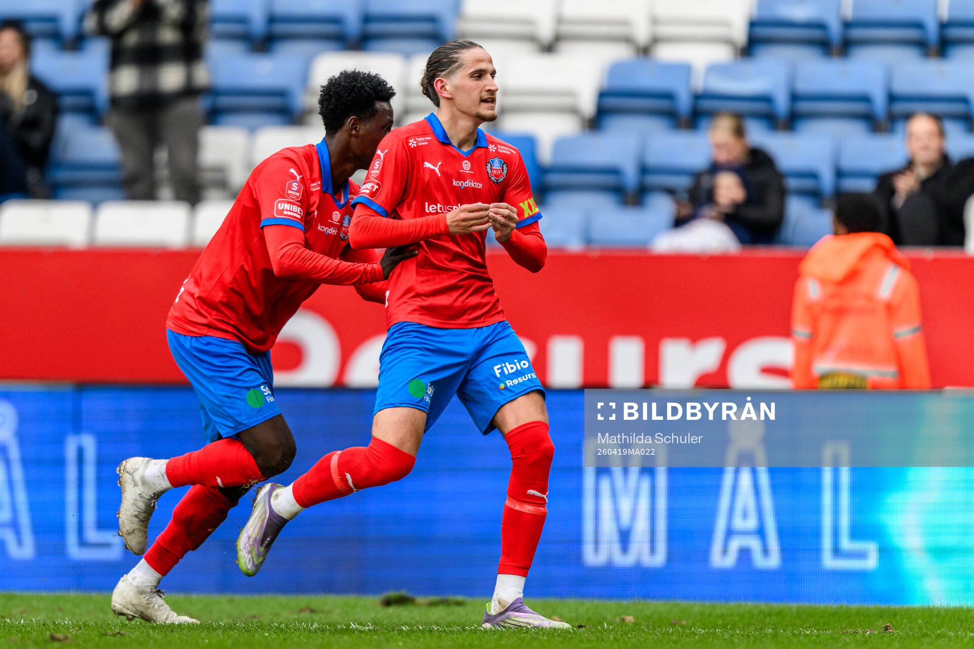 Helsingborgs Ervin Gigovic jublar