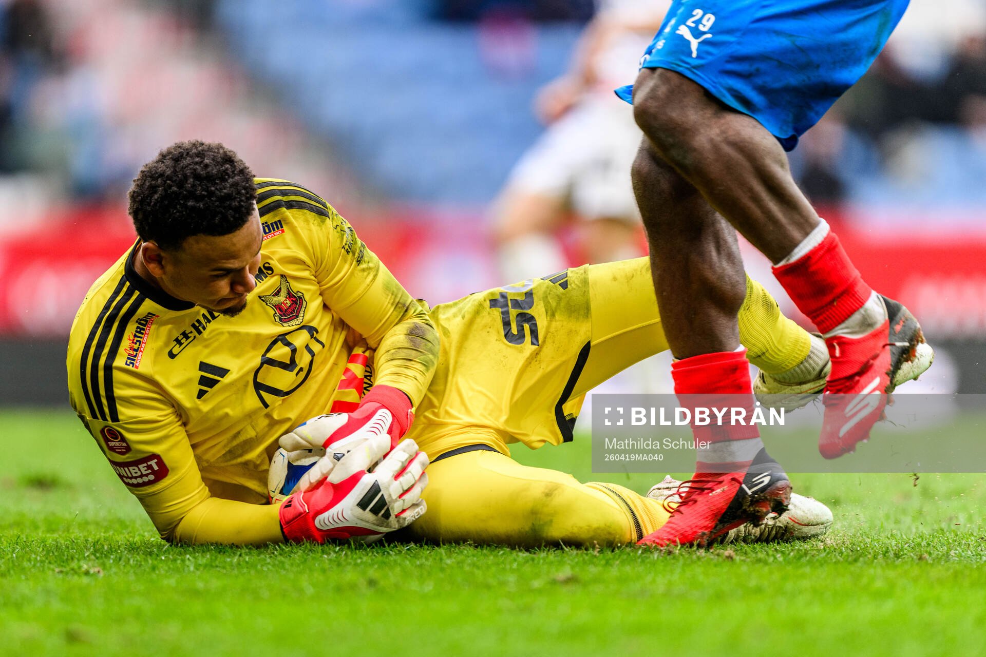 Östersunds målvakt Tyree Griffiths