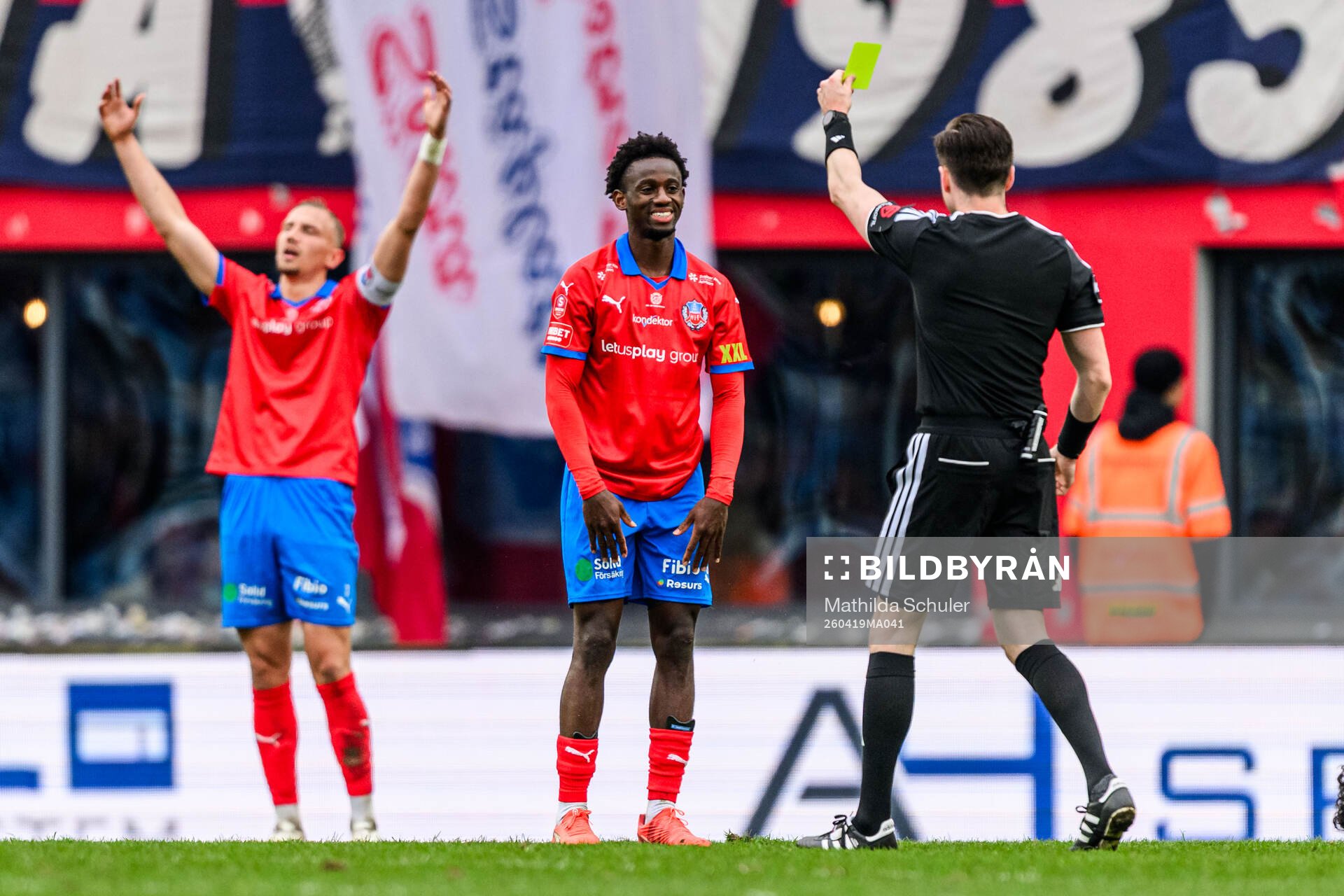 Helsingborgs Clancy Valere Biten deppar