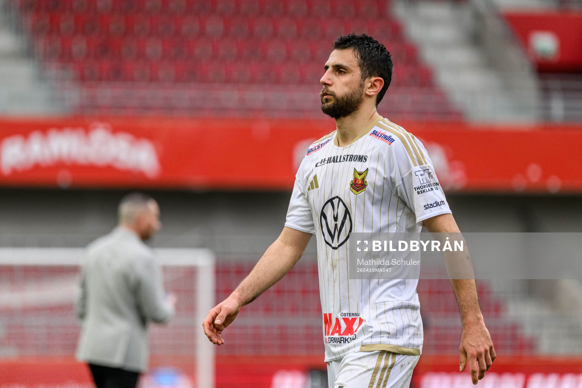 Östersunds Amar Begic deppar