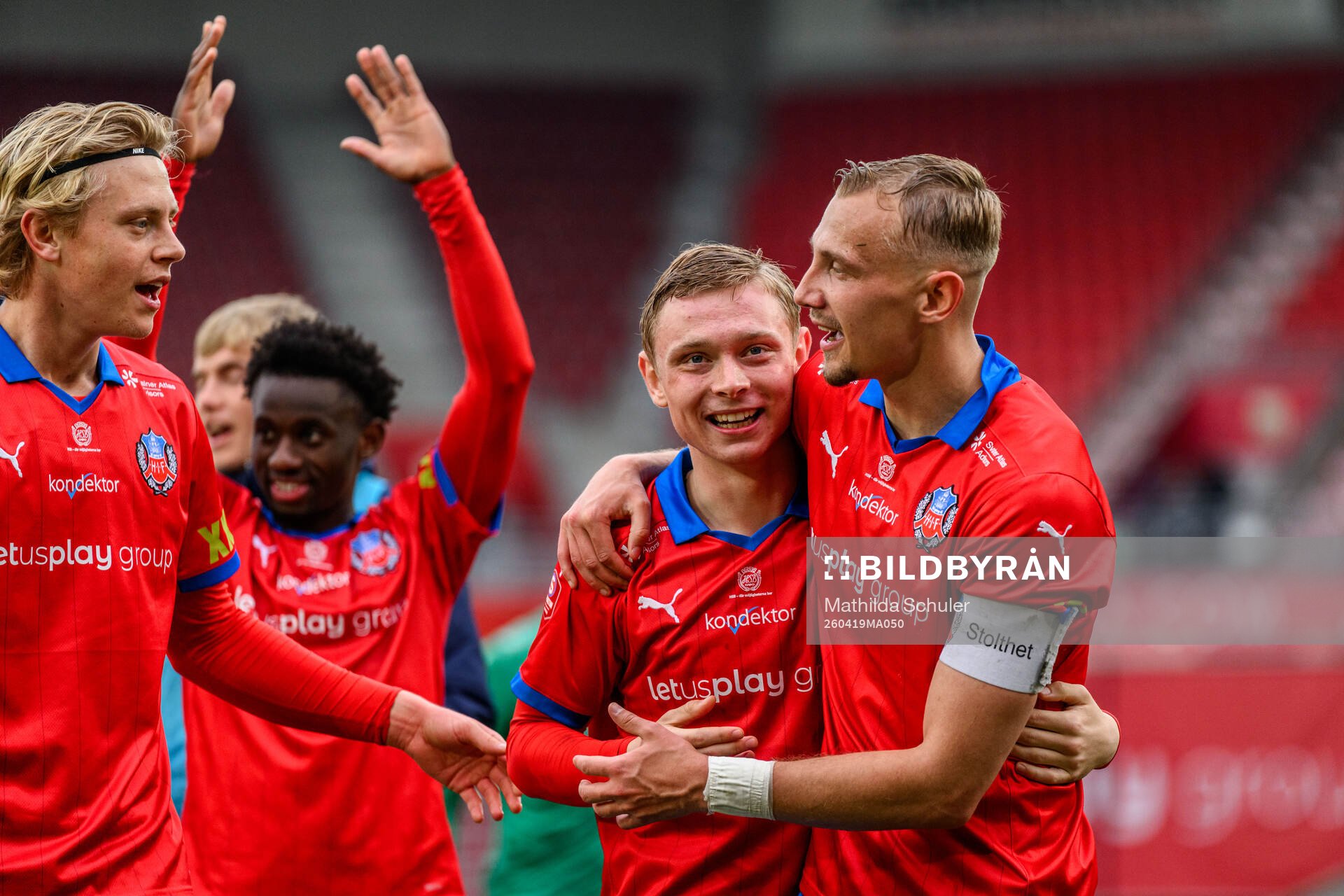 Helsingborgs Jonathan Hasselqvist och Jakob Voelkerling