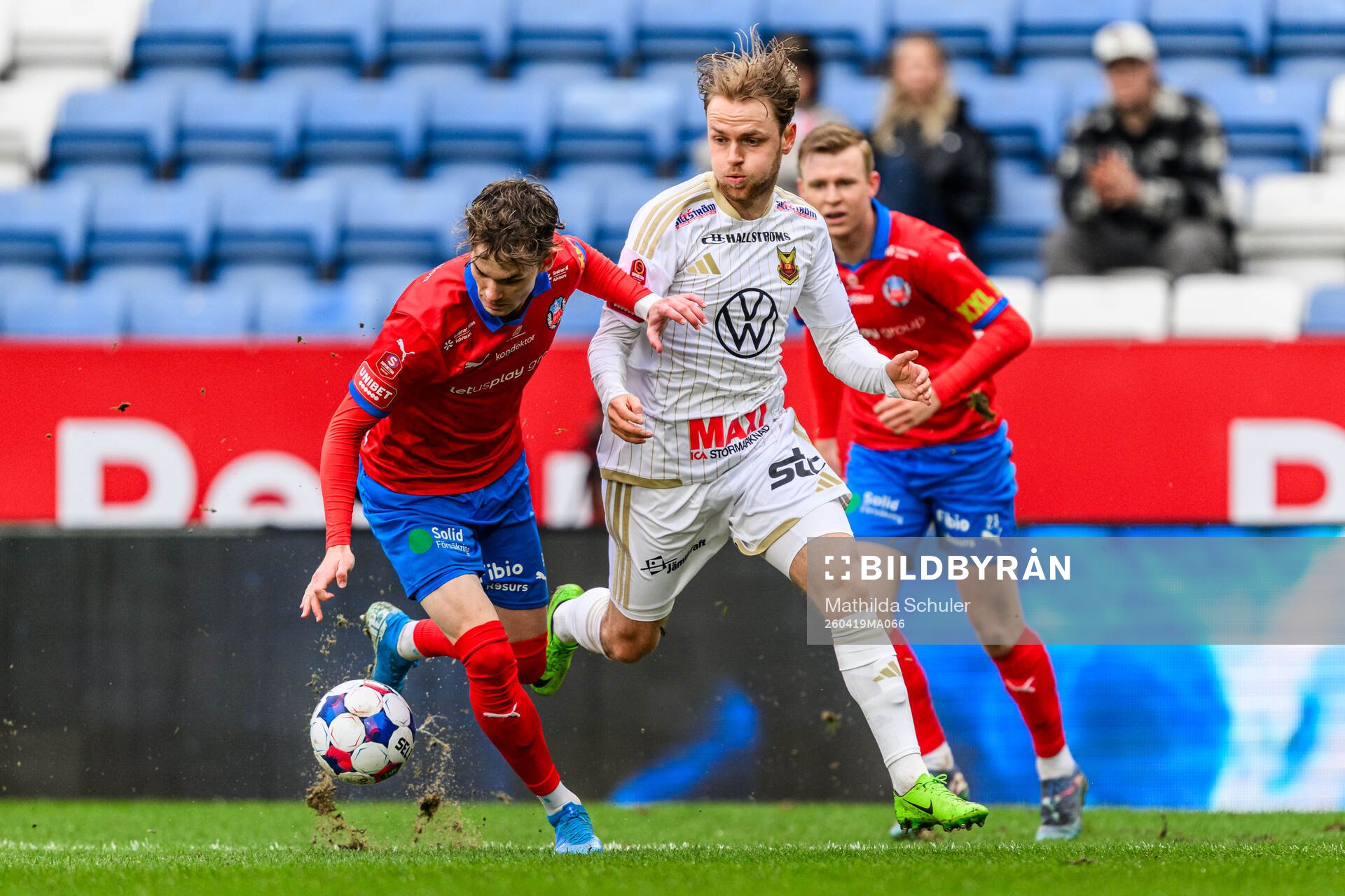 Helsingborgs Alexander Johansson och Östersunds Daniel