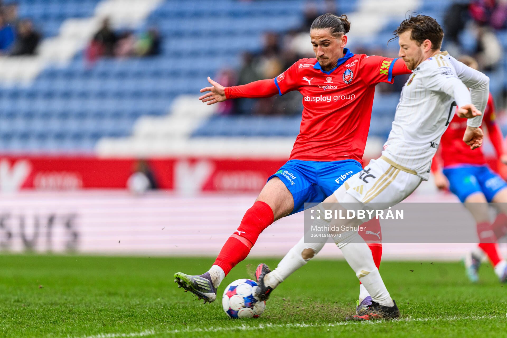 Östersunds Daniel Miljanovic och Helsingborgs Ervin Gigovic