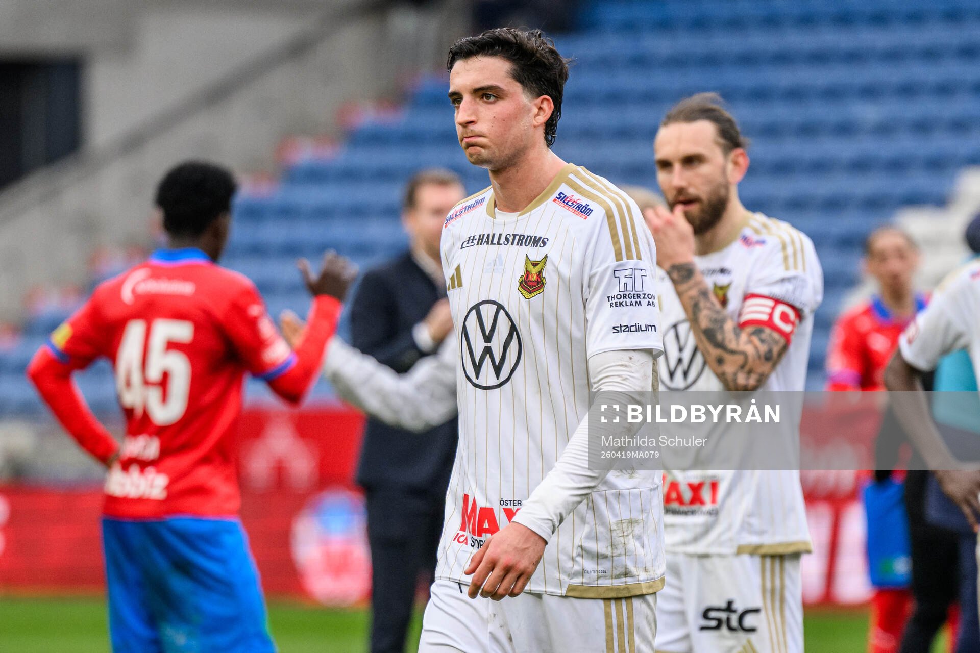 Östersunds Mario Palomino Delgado deppar