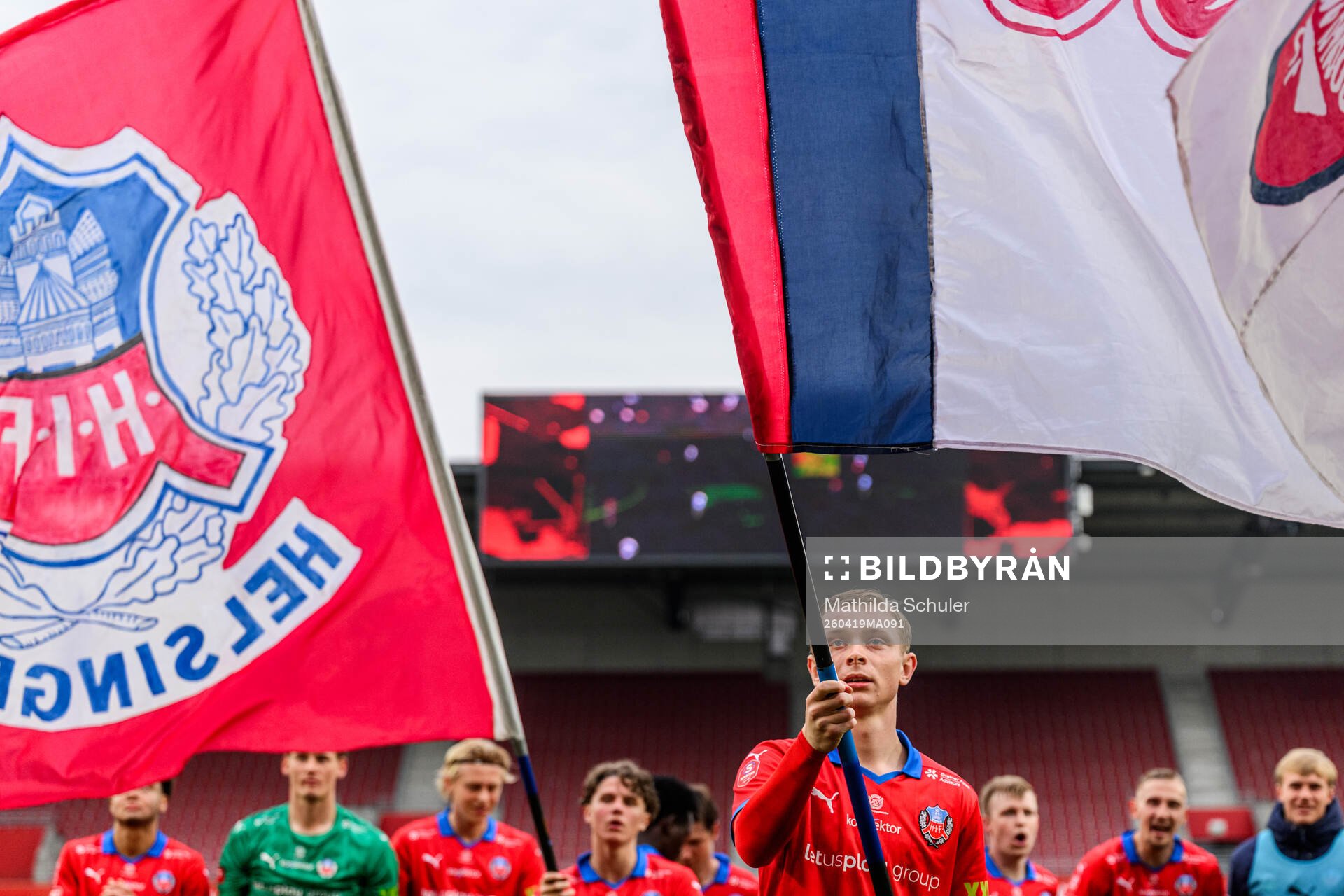Helsingborgs Jonathan Hasselqvist jublar